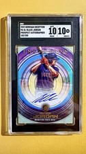 2022 Bowman Inception Blaze Jordan Auto /200 SGC 10/10 Red Sox/Cardinals #PA-BJ