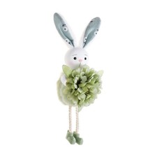 Easter Bunny With Floral Hanging For Party And Home Celebration