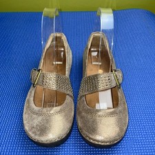 Vionic Goleta Shoes Flats Comfort Mary Jane Buckle Bronze Studded Women 6.5/37.5