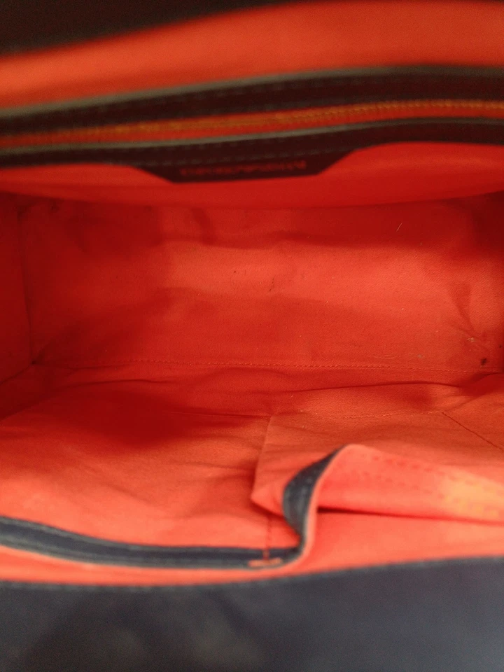 Emporio Armani Women's Bag Blue 100% Other Shoulder Bag - Image 4 of 4