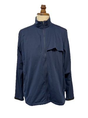 Greg Norman Weatherknit XL Damen Regenjacke Blau 