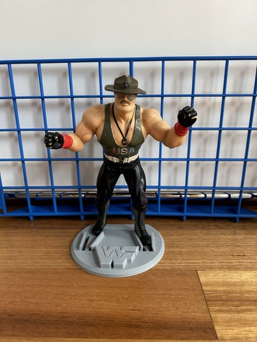 RARE 1987 WWF Sgt Slaughter MAIL-AWAY WRESTLING FI...
