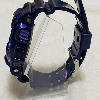 Casio G-Shock GD-100SC-6DR Crazy Colors Purple Digital Watch Used