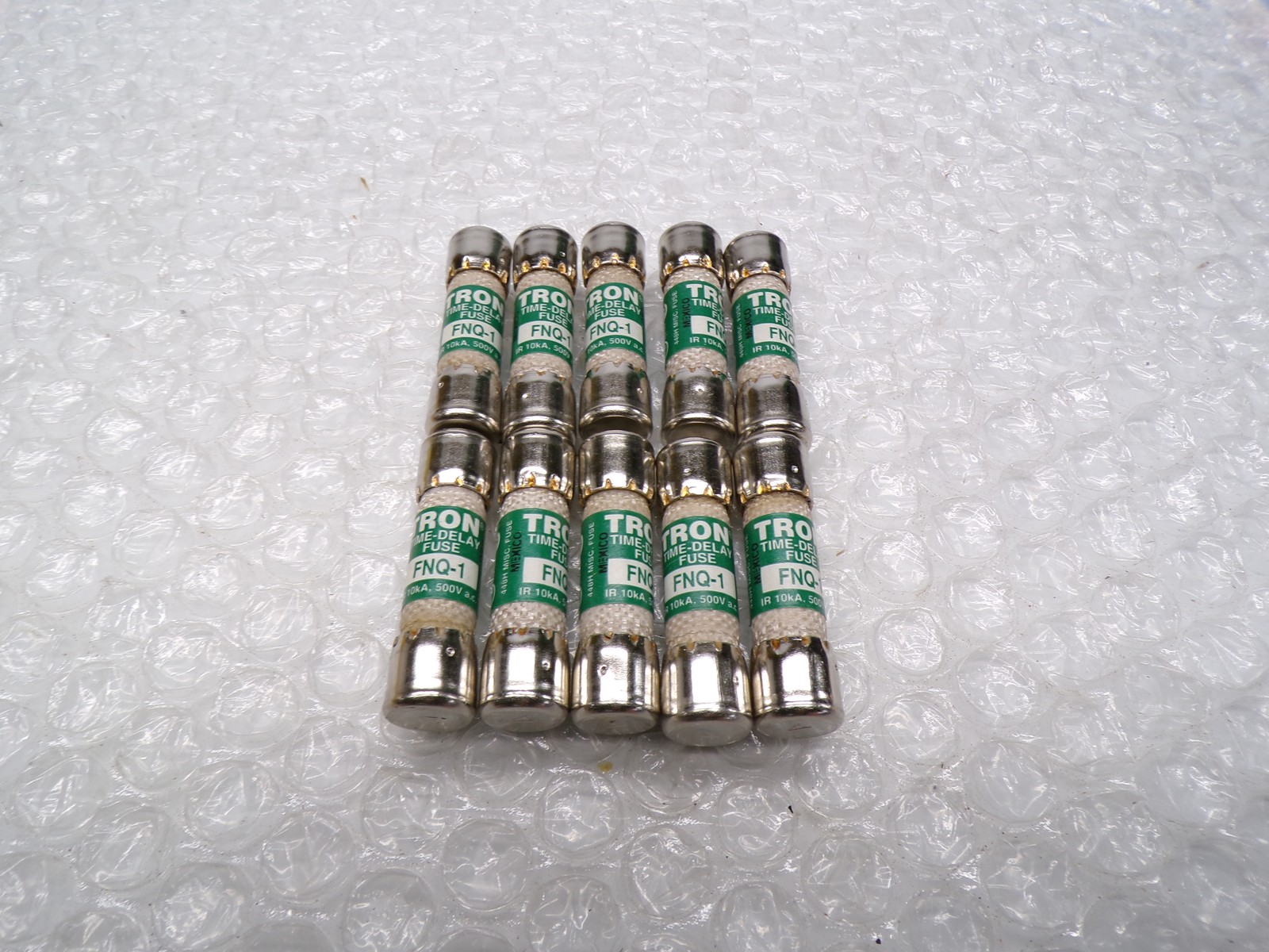 Check Fuse BUSSMANN FNQ-1 FUSE GREEN PKG OF 10 NSMP | eBay
