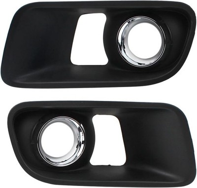  Front Fog Light Cover Compatible with Dodge Charger SRT8 2012-2014 Replaces 