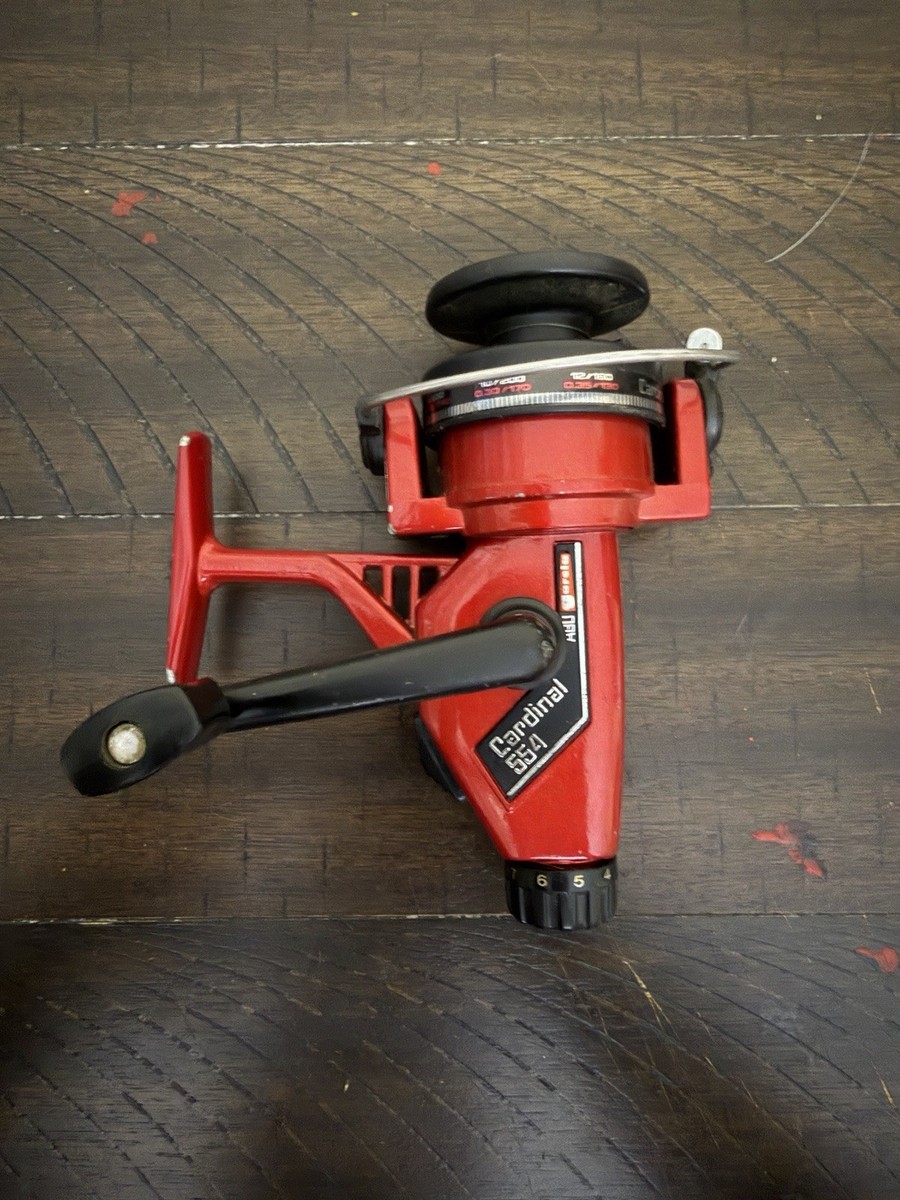 Abu Garcia Cardinal 554 Spinning Fishing Reel Vintage | eBay