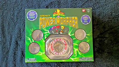 Power Rangers Mighty Morphin Legacy Power Morpher Coin Toy - 96605