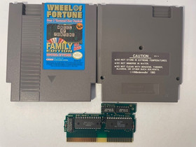Wheel of Fortune Family Edition (Nintendo NES) Authentic Cleaned Tested Working