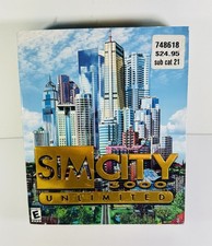 Sim City 3000 Unlimited Big Box PC Game Complete ML445