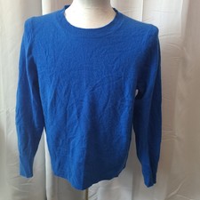 Men's J. Crew L/S crewneck cashmere sweater - L - Blue