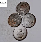 1868+1869+1870+1874 Indian Head Penny Cent Set/Lot ~ Better Dates! ~ ZIL81