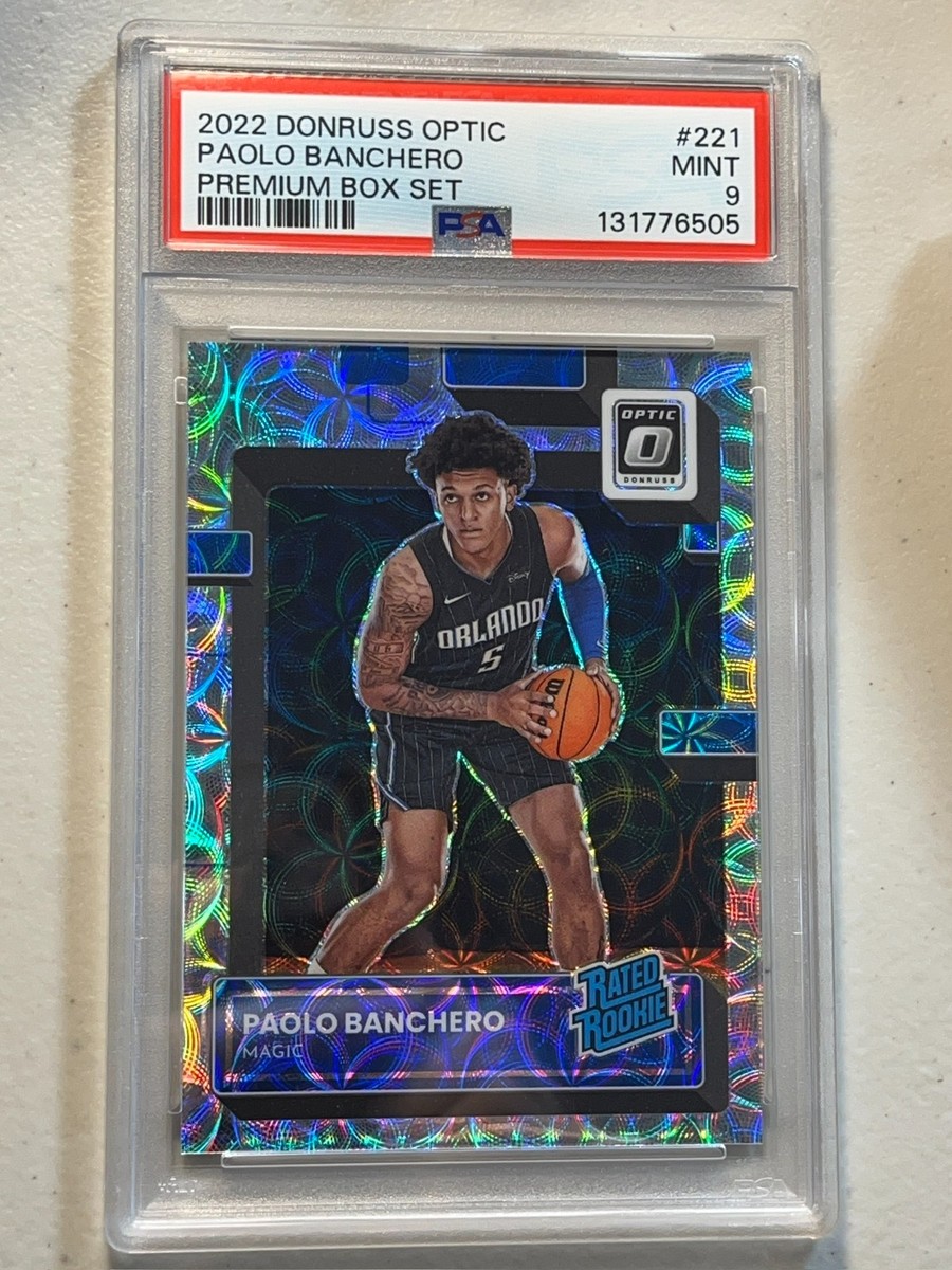 2022-23 Panini Donruss Optic - Rated Rookie Paolo Banchero #221