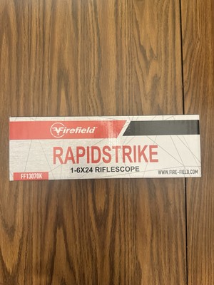 Firefield RapidStrike 1-6x24mm SFP Riflescope (FF13070K)