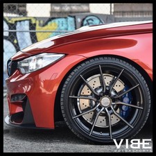 19 Vertini Rf1.2 Black Forged Concave Wheels Rims Fits Lexus Isf