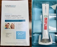 NEW HairMax Premium Lux 9 LaserComb for Hair Loss Men and Women NEW-Box Damage