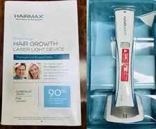 NEW HairMax Premium Lux 9 LaserComb for Hair Loss Men and Women~NEW-Box Damage