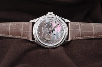 Patek Philippe Annual Calendar Moonphase Ladies 4936G-001 Tahitian - White Gold