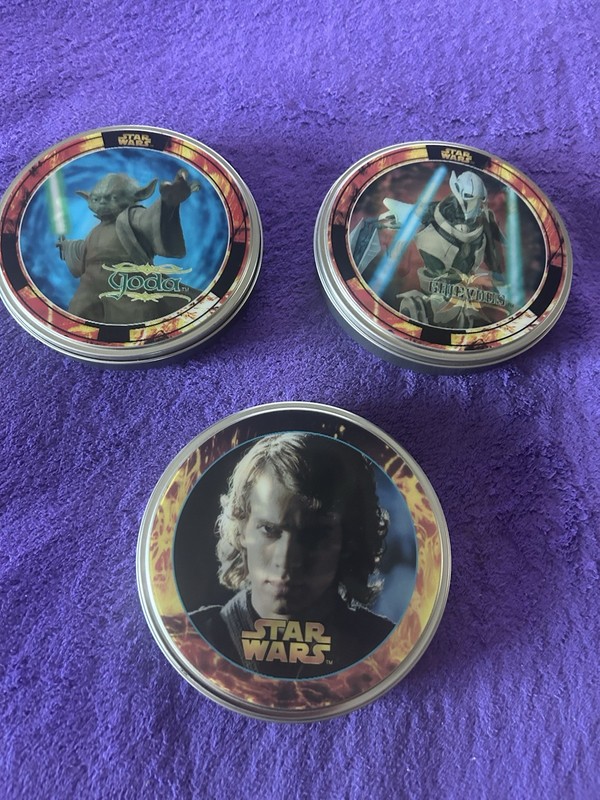 Star Wars Lenticular Tins - ROTS - Revenge of the Sith Anakin Grievous Yoda
