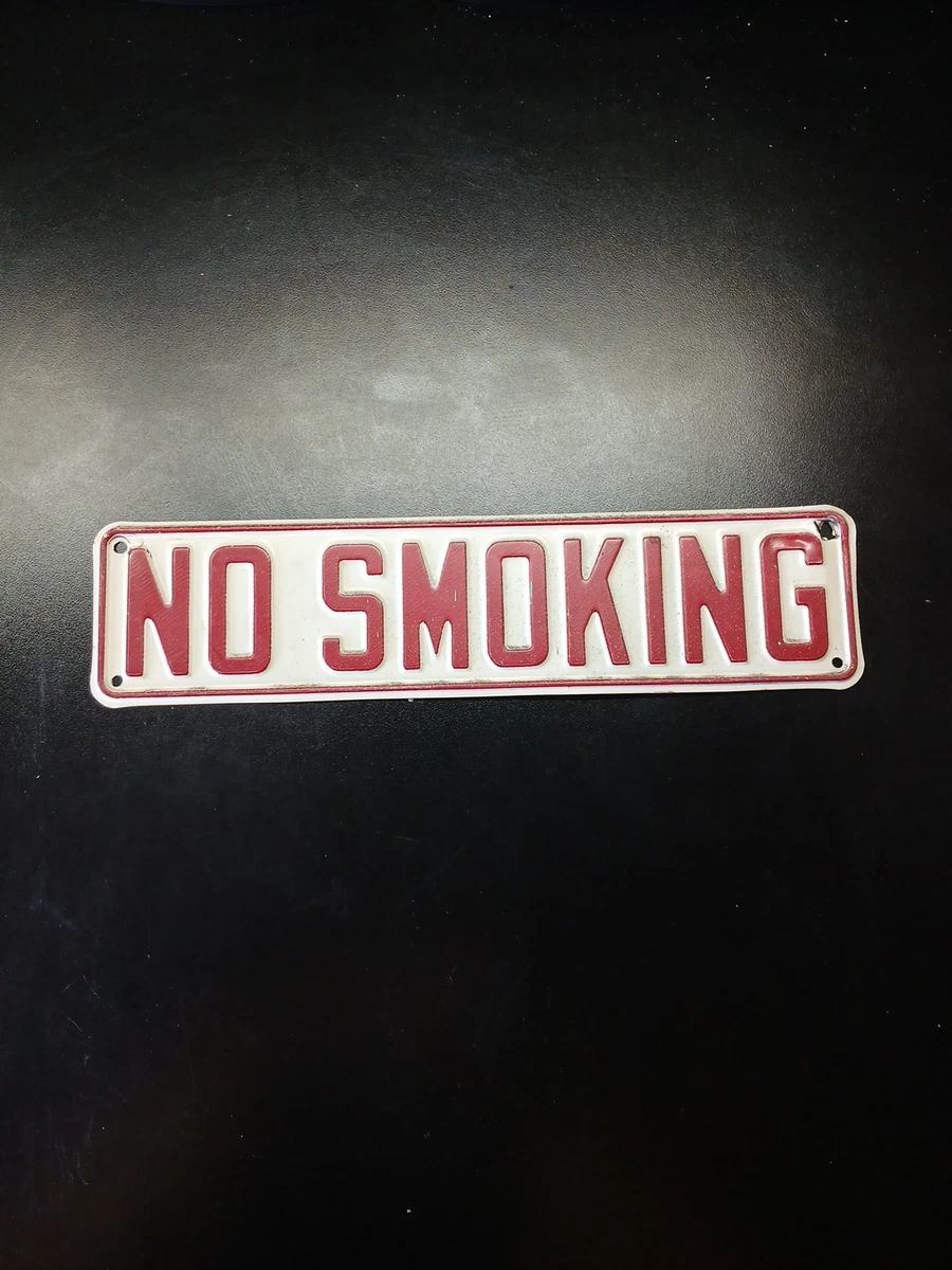 vintage no smoking sign products for sale | eBay