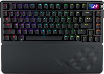 ROG Azoth Extreme 75 Custom Gaming Keyboard, Aluminum Chassis, Carbon Fiber