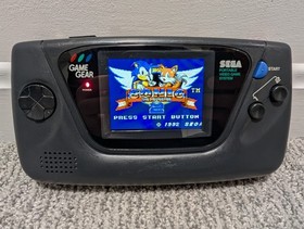 Sega Game Gear Console IPS BennVenn Screen! Fully Recapped! Glass Lens! 2110