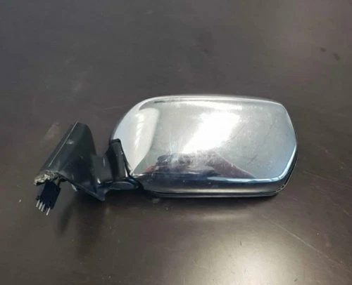 BMW E24 M6 628-635 CSI Driver Side Mirror Chrome Missing Glass OEM 