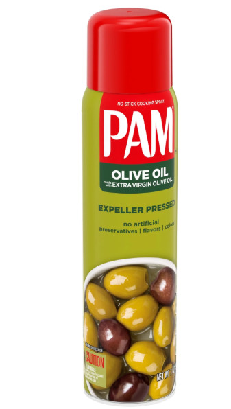 PAM Non-Stick Olive Oil Cooking Spray, 7 oz. 5 pack