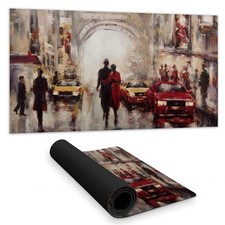 Begin Home Decor C1DM1531WEVXLN 16 x 32 in. Paris Street Desk Mat - Eiffel To...