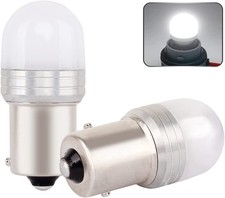 Bsxywa Ba15s 1156 P21w LED Bulb, 12V 24V 6000K Cool White, Used for RV Interi...