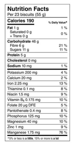 Kellogg's Mini-Wheats Cereal Original Family Size, 650g (4 Pack) - Picture 3 of 6