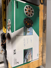 Kicker 45KM84L 8" Full Range Marine Boat Speakers Pair with RGB LED Lighting