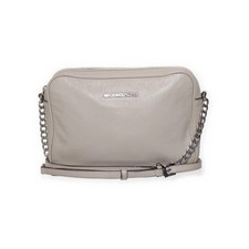 Michael Kors, Umhängetasche, Bedford, Damen, Leder, Grau, 18, 13, 13 cm #k4B