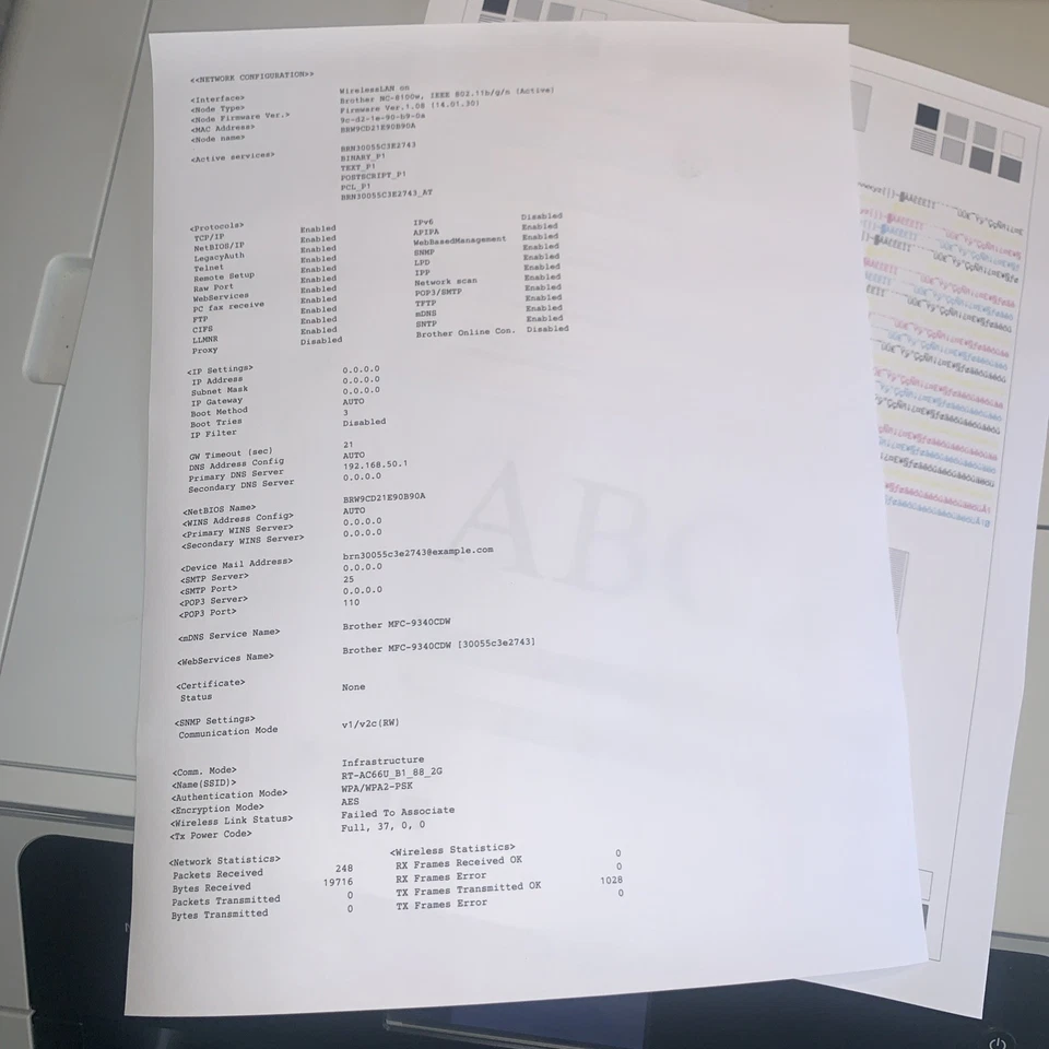 Brother MFC9340CDW Wireless Color Laser All-in-One Printer Copier Scanner (8.4K) - Image 3 of 4