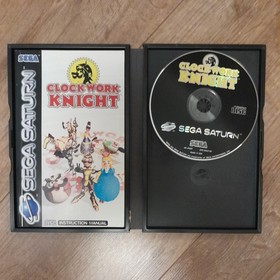 CLOCKWORK KNIGHT BOXED WITH  MANUAL SEGA SATURN CONSOLE