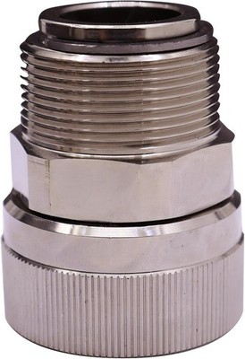 1.5'' NPT Male to 1.5'' NPT Female Fuel Hose Swivel 360 Rotating Connector Heavy