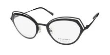 NEW KOALI 20080K EYEGLASSES WOMENS BLACK FULL-RIM METAL & PLASTIC FRANCE NN01