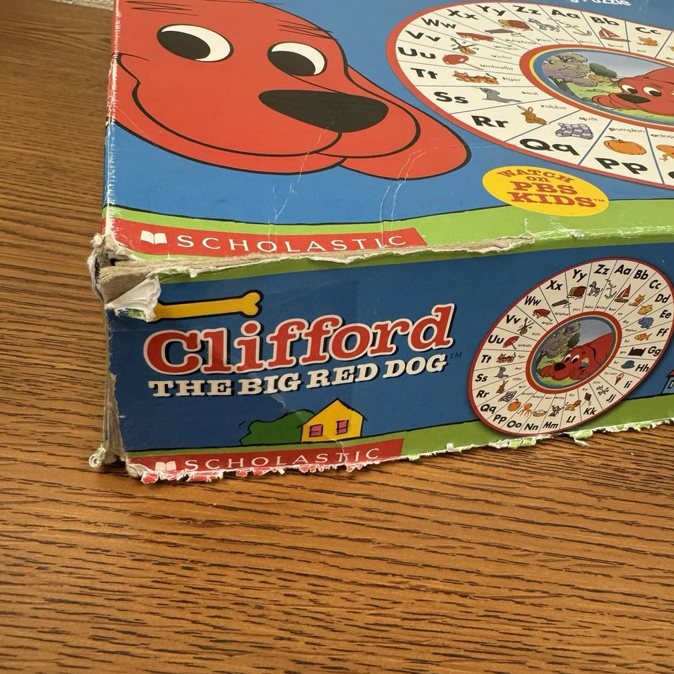 2003 Clifford The Big Red Dog Learn Your ABC's Floor Puzzle 69 Piece 19" - Image 4 of 4