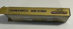 Nintendo Game & Watch Parachute PR-21 1981 CIB Box Manual Tested Working