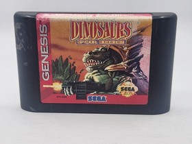 CIB Dinosaurs for Hire Sega Genesis 1993, Complete in Box - Pins Cleaned -TESTED