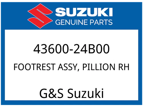 FOOTREST ASSY, PILLION RH