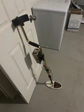 Tesoro Lobo Super Traq Metal Detector Low Use Including Headphones/Shovels/Case