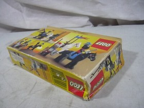 LEGO LEGOLAND '80 's KNIGHTS CASTLE REVIEW Ref. 6021 JOUSTING BOX W/BOX