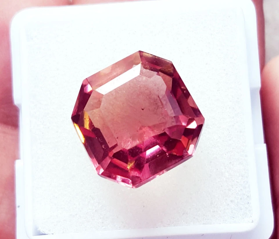 Piedra preciosa suelta certificada con cambio de color de alejandrita de 12,40 quilates con regalo gratis Foto 4 de 4