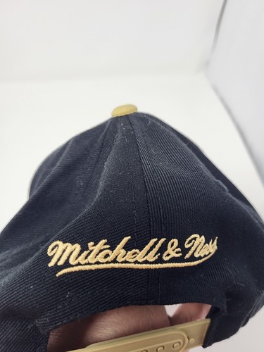 New Orleans Saints Football NFL Snapback Flat Brim Hat Cap Mitchell & Ness - Foto 6 di 10