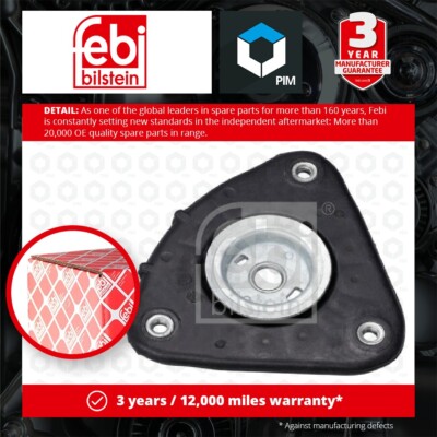 2x Top Strut Mountings (Pair) fits FORD FOCUS Front 04 to 20 1230960 Febi New