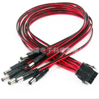 Power supply CPU 8 pin to DC male 12V CPU 4 + 4 pin to DC male 5.5x2.1mm