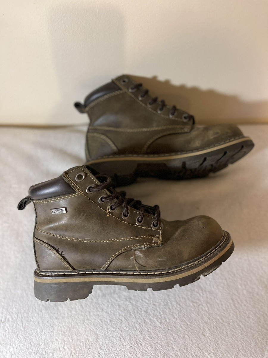 Dexter Mens Boots Size Brown Waterproof Oil Skid Resistant sole
