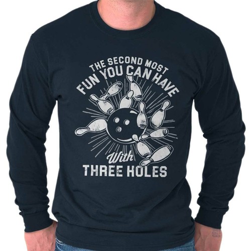Funny Bowling Bowler Gift Long Sleeve 