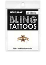Iowa State Cyclones Bling Tattoos - Glitter  Rhinestone Face Stickers