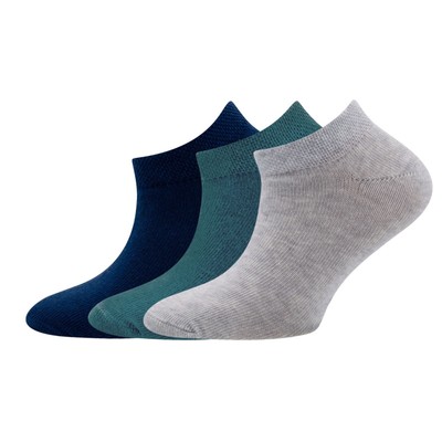 Ewers 3 Paar Sneaker Socken Jade Silber Gr. 31-34 35-38 39-42 43-45 NeU